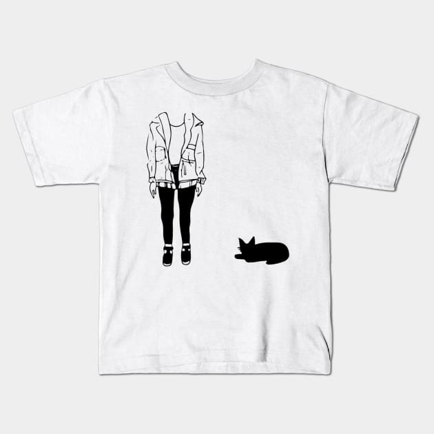 Lost My Head HandCrafted Sketch Kids T-Shirt by JammyPants